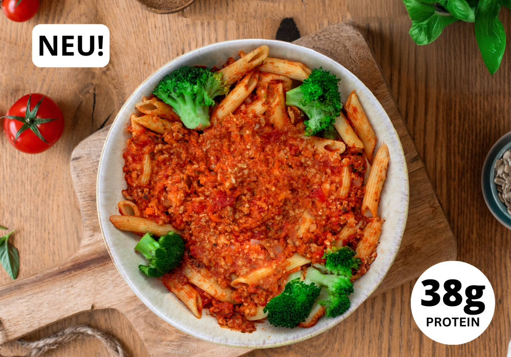 NEM beef bolognese with lentil fusilli (0,00€)