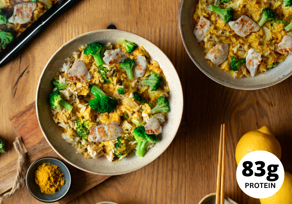 Singer Chicken, Rice, Broccoli (XL, 2 servings)