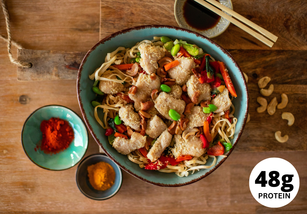 ITR rice noodles with chicken