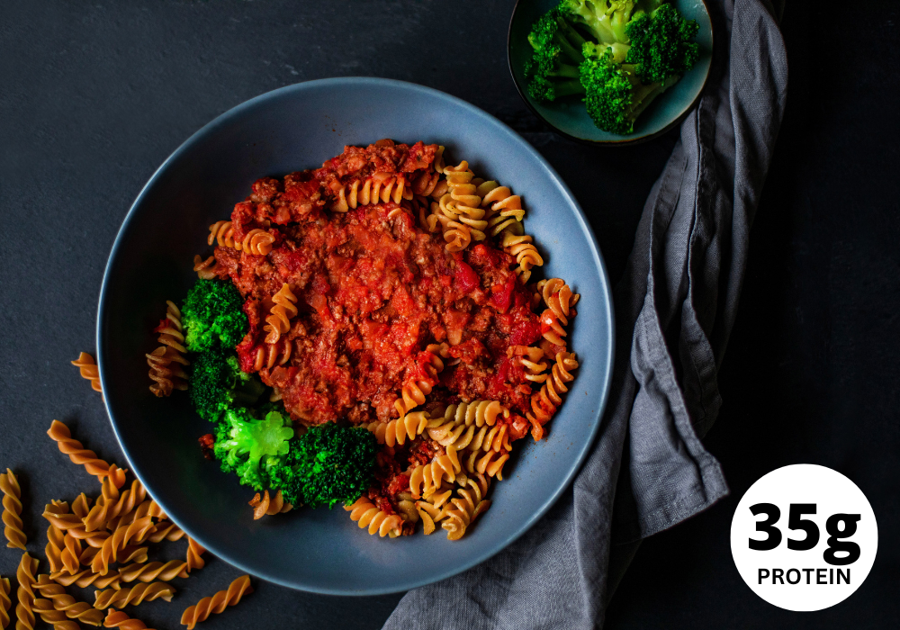 ITR Rinderbolognese mit Linsen Fusilli