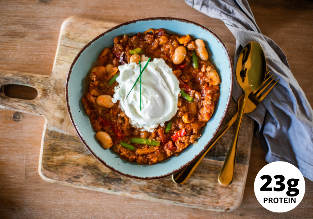 NEM Bean stir-fry with ground beef