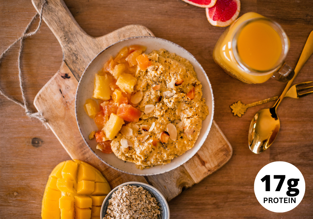 FDH Mango porridge with poppy seeds