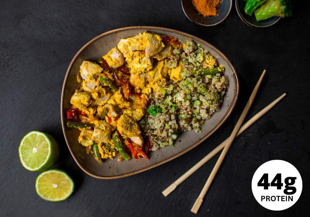 ISGUS FR Gelbes Curry mit Hähnchenbrust