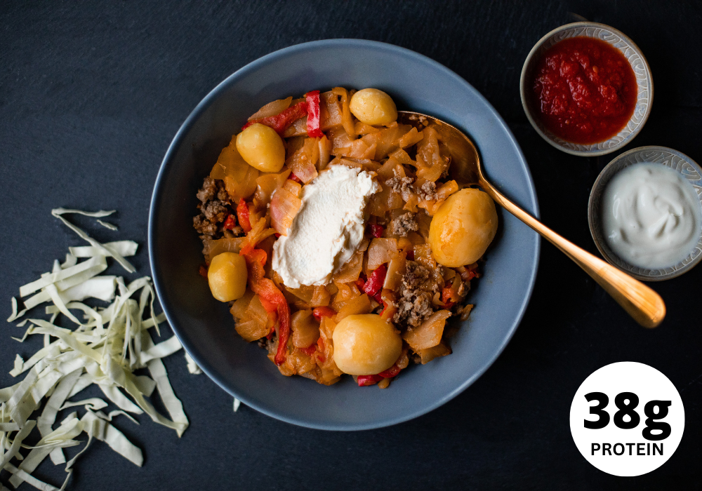 Beef with potatoes