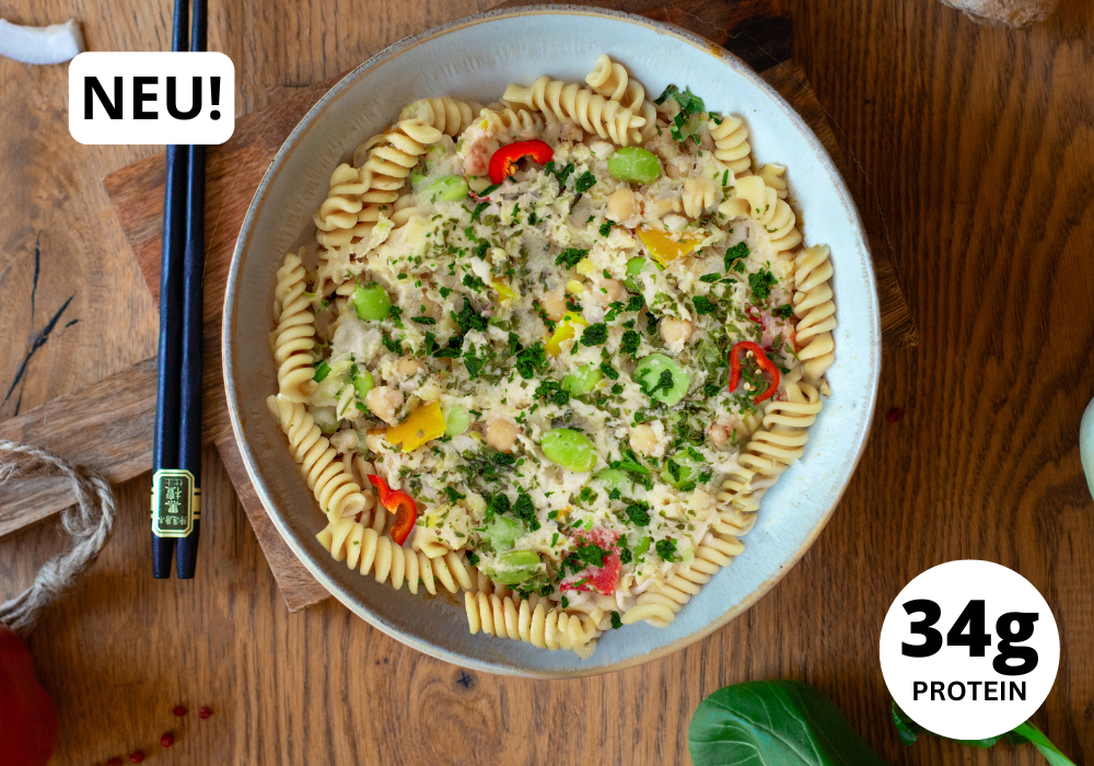 TI Protein Fusseli with lemongrass sauce