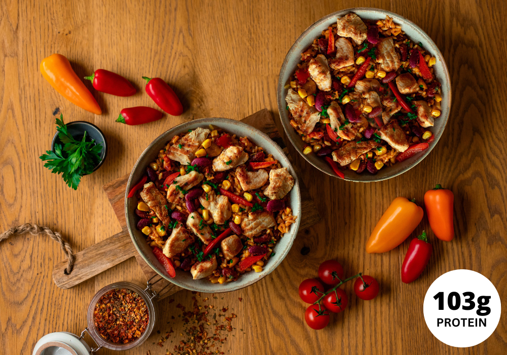 Singer Chicken Fajita Bowl (XL, 2 servings)