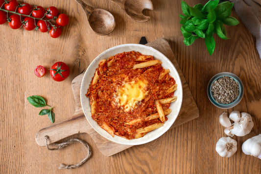Enova Protein Penne mit Veggie Bolognese