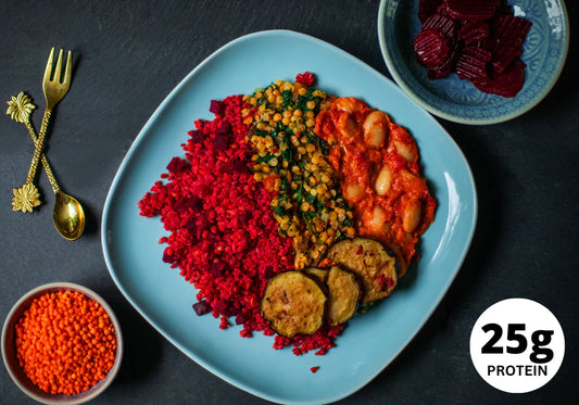 🌱 Bulgur, lentils &amp; butter beans