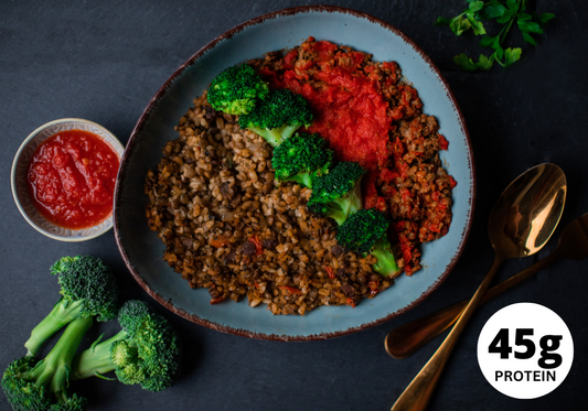 EDH Bulgur &amp; Lentils with Beef